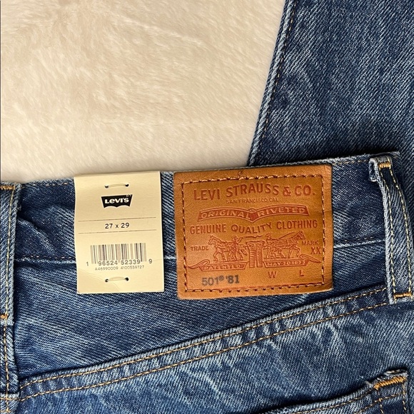 Levi's 501 Women’s ‘81 Jeans Size 27 NEW - Picture 5 of 11